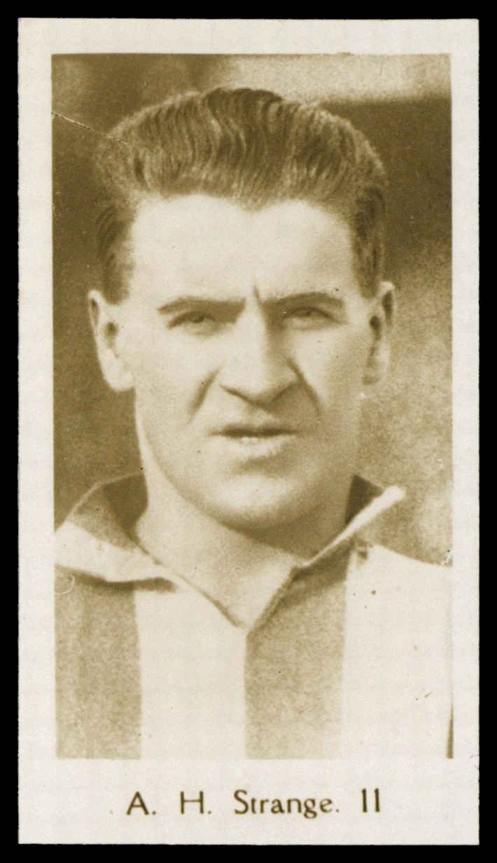 De Beukelaer - 'All Sports' #11 - A.H. Strange (Sheffield Wednesday) (1932) De Beukelaer - 'All Sports' #11 - A.H. Strange (Sheffield Wednesday) (1932)