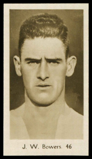 De Beukelaer - 'All Sports' #46 - J.W. Bowers (Derby County) (1932)