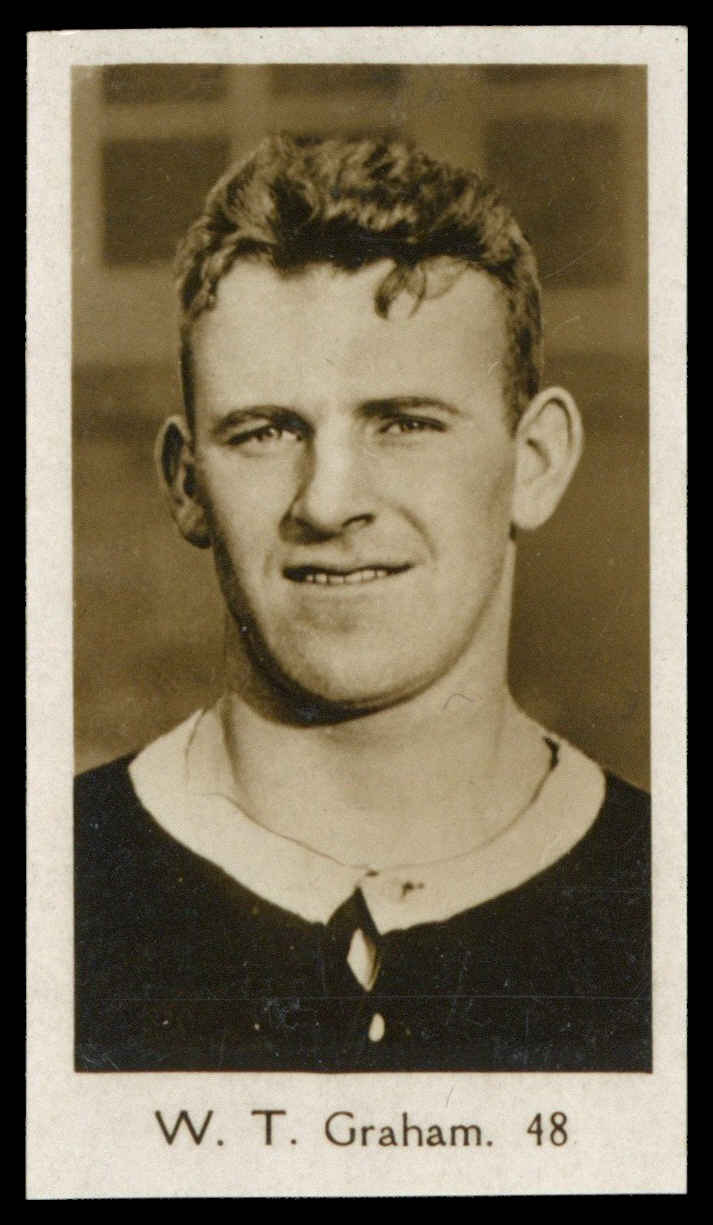 De Beukelaer - 'All Sports' #48 - W.T. Graham (Nottingham Forest) (1932) De Beukelaer - 'All Sports' #48 - W.T. Graham (Nottingham Forest) (1932)
