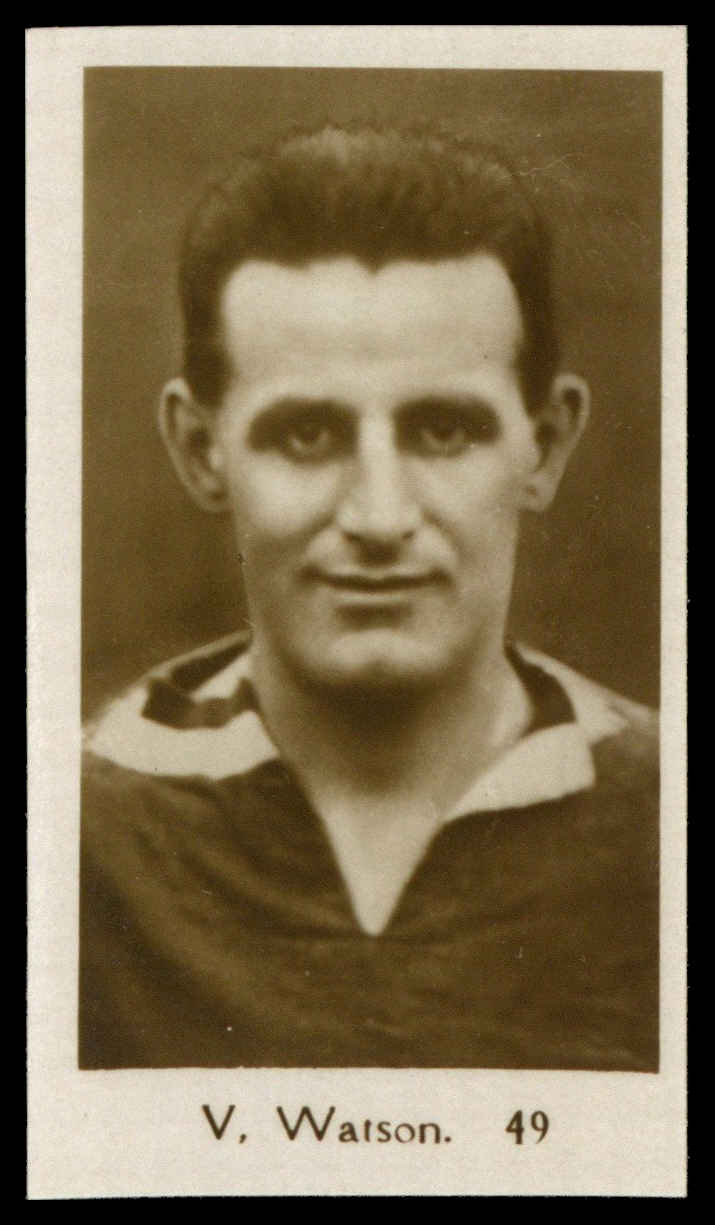 De Beukelaer - 'All Sports' #49 - V. Watson (West Ham United) (1932) De Beukelaer - 'All Sports' #49 - V. Watson (West Ham United) (1932)
