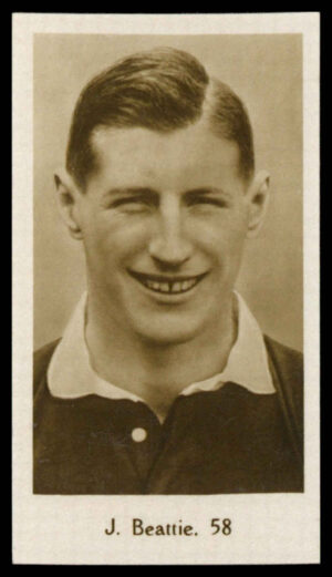 De Beukelaer - 'All Sports' #58 - J. Beattie (Rugby Union) (1932)