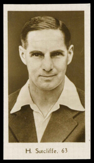 De Beukelaer - 'All Sports' #63 - H. Sutcliffe (Cricket) (1932)