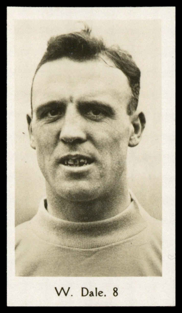 De Beukelaer - 'All Sports' #8 - W. Dale (Manchester City) (1932) De Beukelaer - 'All Sports' #8 - W. Dale (Manchester City) (1932)