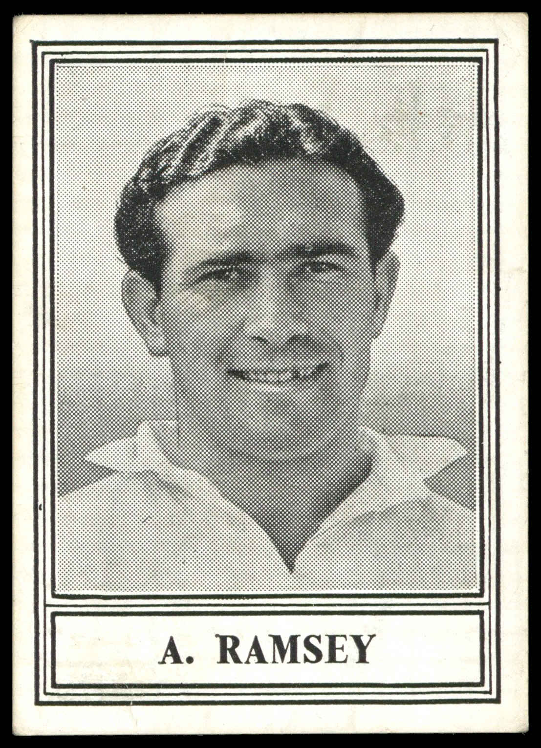 Devlin (Liam) - 'Famous Footballers New Series (1952)' (1952) - A. Ramsey (Tottenham Hotspur) Devlin (Liam) - 'Famous Footballers New Series (1952)' (1952) - A. Ramsey (Tottenham Hotspur)