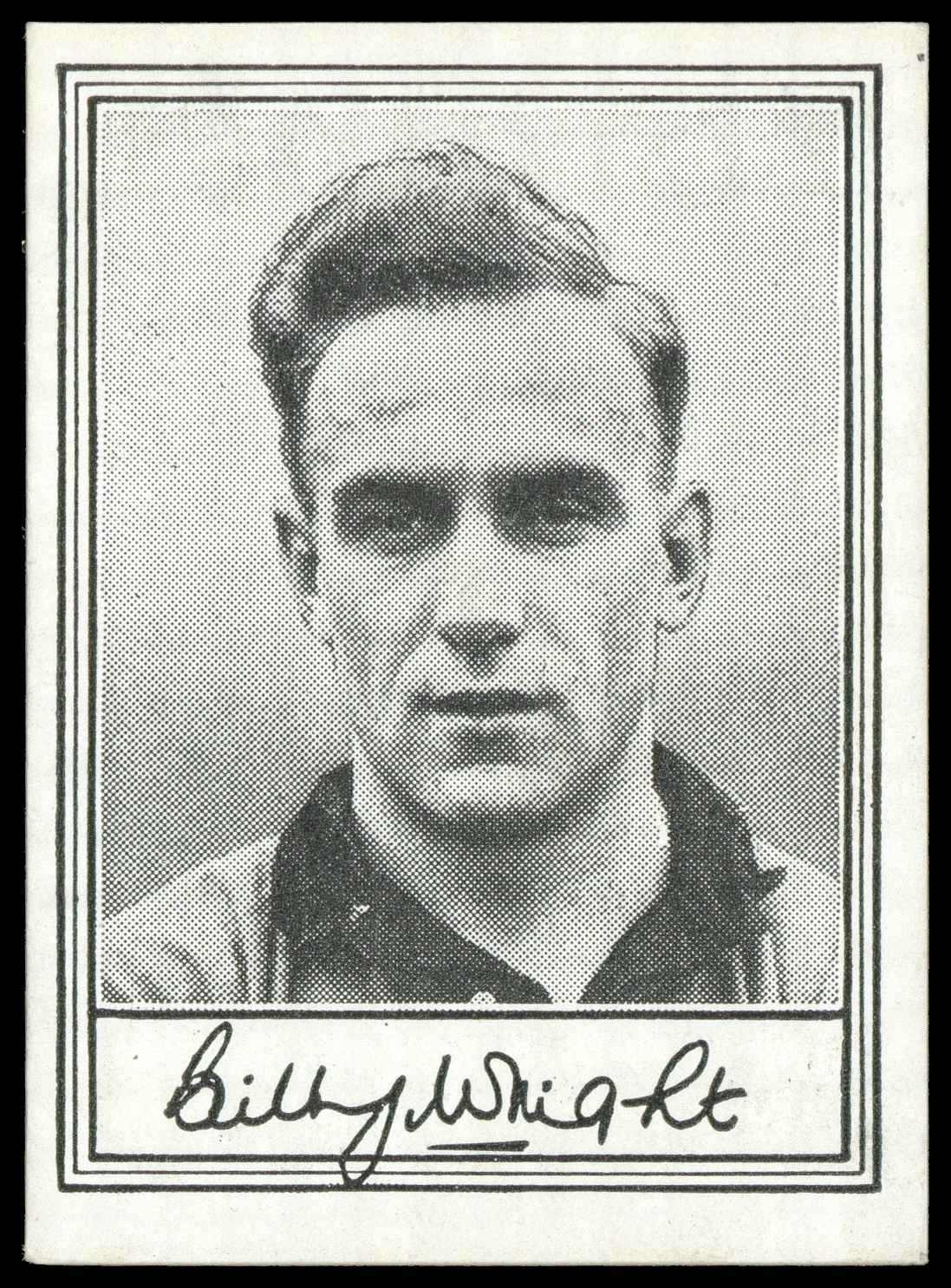 Devlin (Liam) - W.A. Wright (Wolves) - 'Famous Footballers A.1' (1953) #34 Devlin (Liam) - W.A. Wright (Wolves) - 'Famous Footballers A.1' (1953) #34