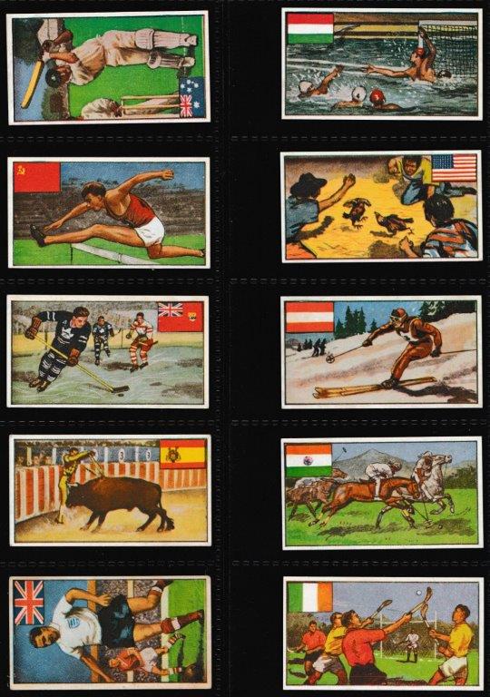 Dickson Orde - 'Sports of the Countries' (1962) - Complete Set Dickson Orde - 'Sports of the Countries' (1962) - Complete Set