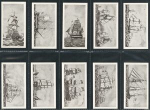 Dominion Tobacco - 'Old Ships (S1)'  Complete Set (1935)