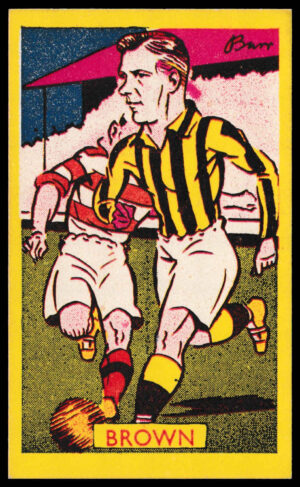 A&J Donaldson - ' Footballers Golden Series (S1)' (c1950) - A. Brown (East Fife)