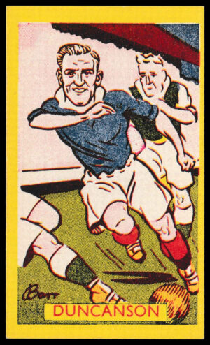 A&J Donaldson - ' Footballers Golden Series (S1)' (c1950) - J. Duncanson (Rangers)