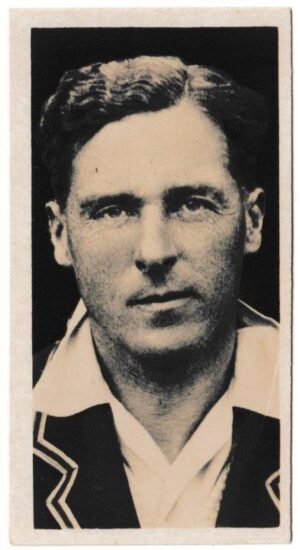 Drapkin & Co - 'Australian and English Cricketers' (1928) - Card #35 - F.E. Woolley (Kent)