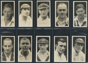 Drapkin - 'Australian and English Test Cricketers'  Complete Set (1928)