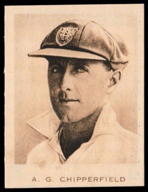 Dudgeon & Arnell - '1934 Australian Test Team' - A.G. Chipperfield (New South Wales) Dudgeon & Arnell - '1934 Australian Test Team' - A.G. Chipperfield (New South Wales)