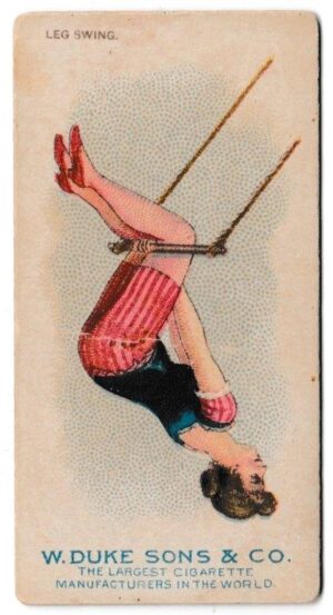 Duke - 'Gymnastic Exercises' (c1890) - Leg Swing