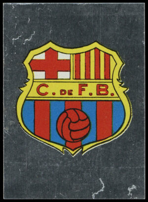 Editorial Maga - 'Futbol - Liga Espanola 78-79' (1978) - Escudo (F.C. Barcelona - Silver)