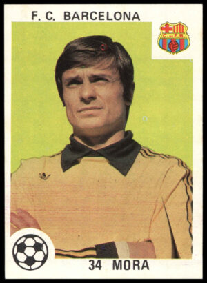 Editorial Maga - 'Futbol - Liga Espanola 78-79' (1978) - Mora (F.C. Barcelona)