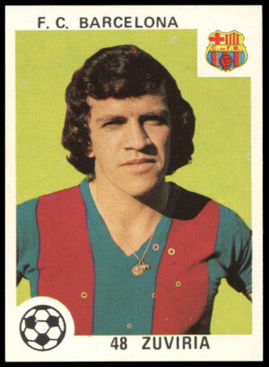 Editorial Maga - 'Futbol - Liga Espanola 78-79' (1978) - Zuviria (F.C. Barcelona)