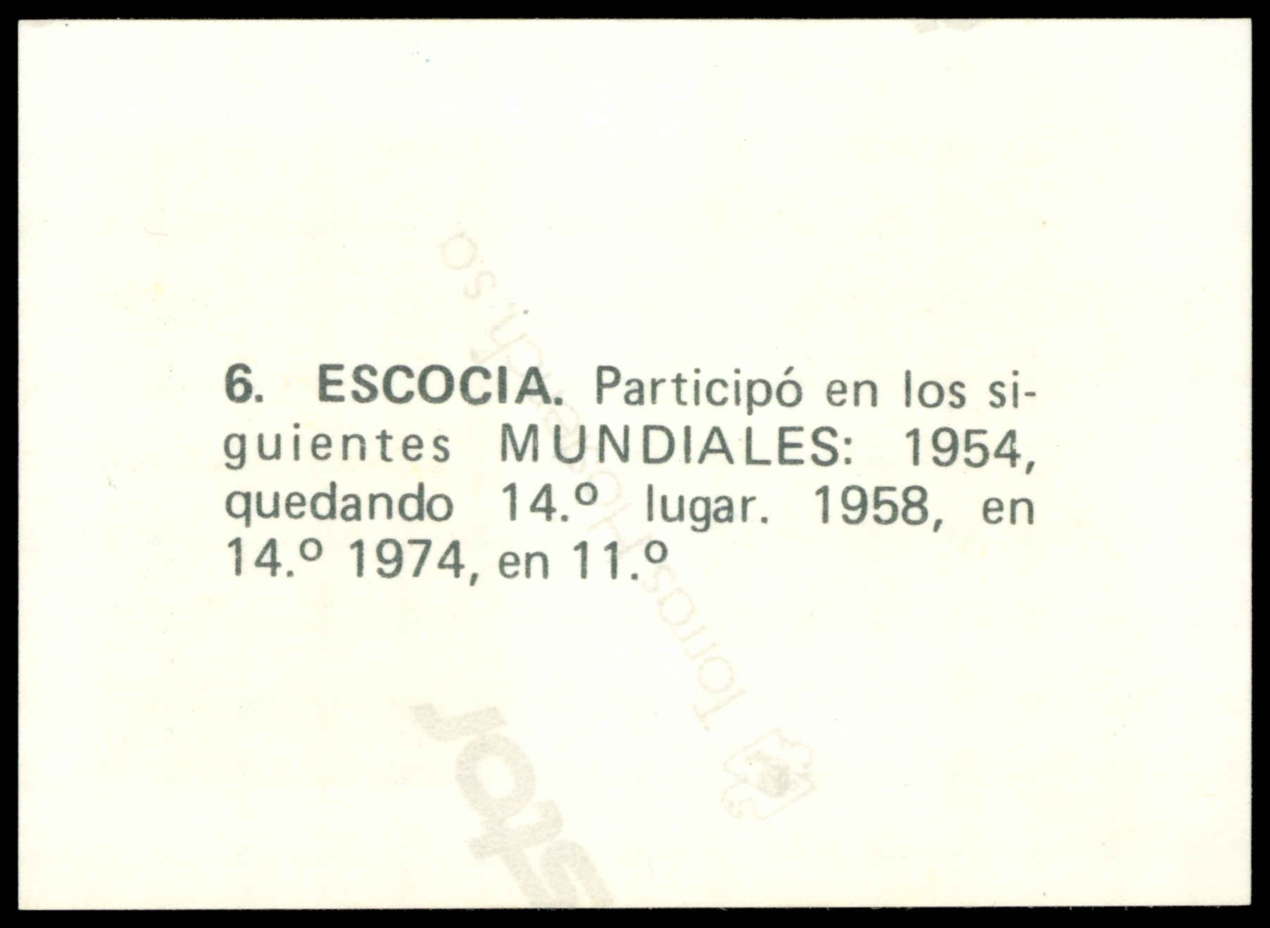 Editorial Maga - 'Futbol - Liga Espanola 78-79' (1978) - Scotland (Mundiales Argentina Silver) Editorial Maga - 'Futbol - Liga Espanola 78-79' (1978) - Scotland (Mundiales Argentina Silver)