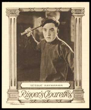 Edwards Ringer & Biggs - 'Cinema Stars (L)' - Sessue Hayakawa (1923)