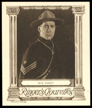 Edwards Ringer & Biggs - 'Cinema Stars (L)' - W.S. Hart (1923) Edwards Ringer & Biggs - 'Cinema Stars (L)' - W.S. Hart (1923)