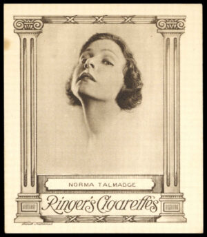 Edwards Ringer & Biggs - 'Cinema Stars (L)' - Norma Talmadge (1923)