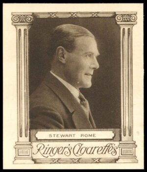 Edwards Ringer & Biggs - 'Cinema Stars (L)' - Stewart Rome (1923) Edwards Ringer & Biggs - 'Cinema Stars (L)' - Stewart Rome (1923)