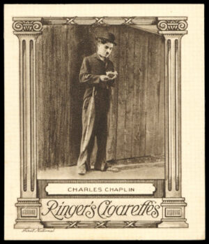Edwards Ringer & Biggs - 'Cinema Stars (L)' - Charles Chaplin (1923) Edwards Ringer & Biggs - 'Cinema Stars (L)' - Charles Chaplin (1923)