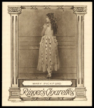Edwards Ringer & Biggs - 'Cinema Stars (L)' - Mary Pickford (1923) Edwards Ringer & Biggs - 'Cinema Stars (L)' - Mary Pickford (1923)