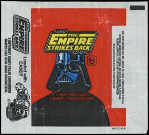 Topps (UK) - 'Star Wars Empire Strikes Back Wrapper 1980 Series 1 Variant 2' (1980)
