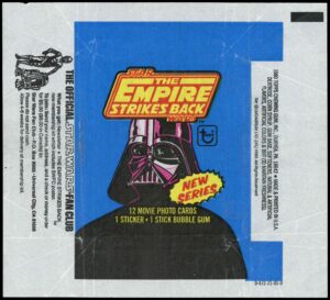 Topps (UK) - 'Star Wars Empire Strikes Back Wrapper 1980 Series 2 Variant 1' (1980)