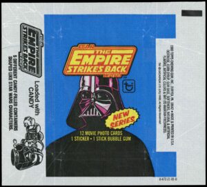 Topps (UK) - 'Star Wars Empire Strikes Back Wrapper 1980 Series 2 Variant 3' (1980)