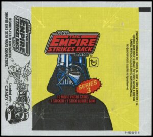 Topps (UK) - 'Star Wars Empire Strikes Back Wrapper 1980 Series 3 Variant 2' (1980)