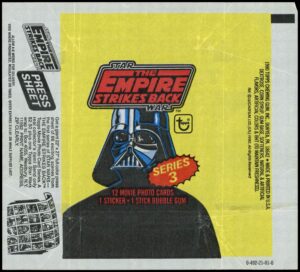 Topps (UK) - 'Star Wars Empire Strikes Back Wrapper 1980 Series 3 Variant 4' (1980)