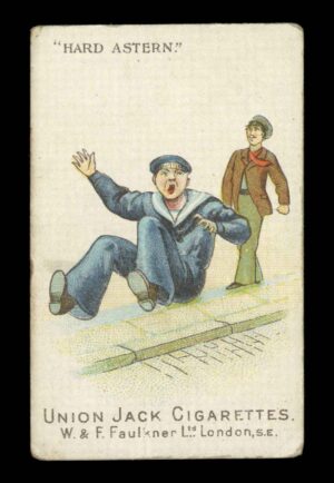 Faulkner (W&F) - 'Nautical Series S2 (Union Jack)' (1900) - Hard Astern