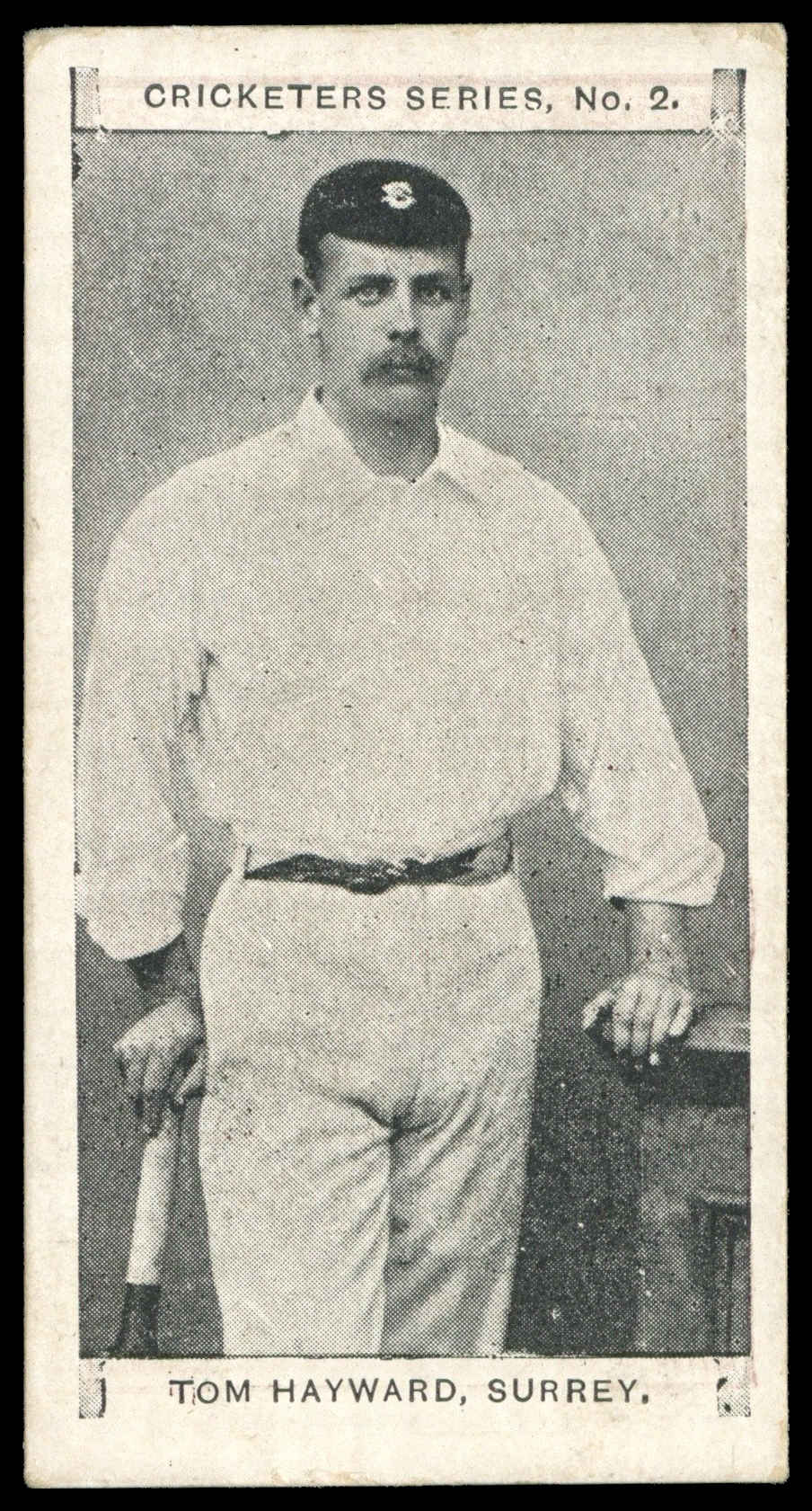 Faulkner - 'Cricketers Series' (1901) - Tom Hayward (Surrey) Faulkner - 'Cricketers Series' (1901) - Tom Hayward (Surrey)