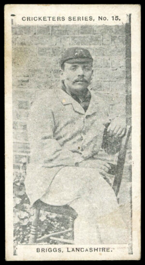 Faulkner - 'Cricketers Series' (1901) - Briggs (Lancashire)