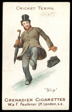 Faulkner - 'Cricket Terms' (1899) - Slip