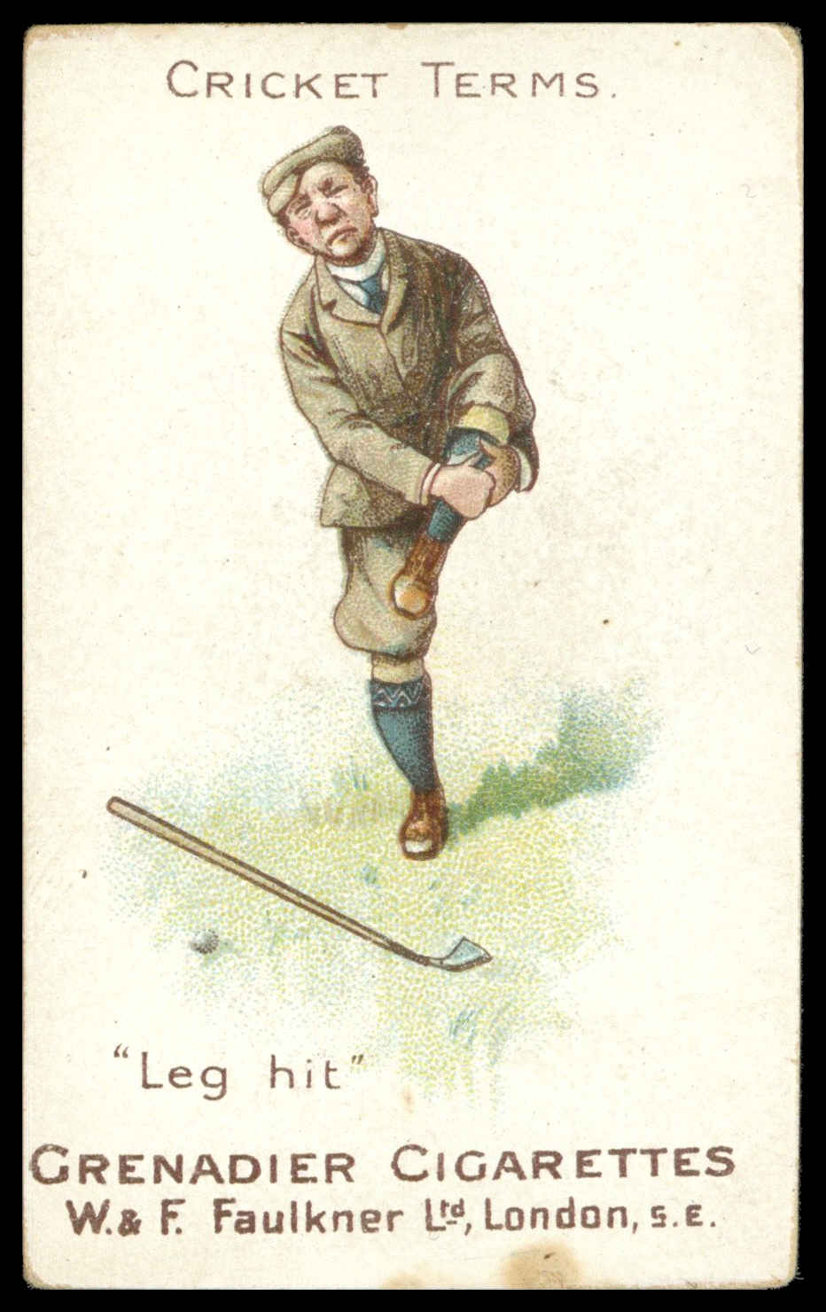 Faulkner - 'Cricket Terms' (1899) - Leg Hit Faulkner - 'Cricket Terms' (1899) - Leg Hit