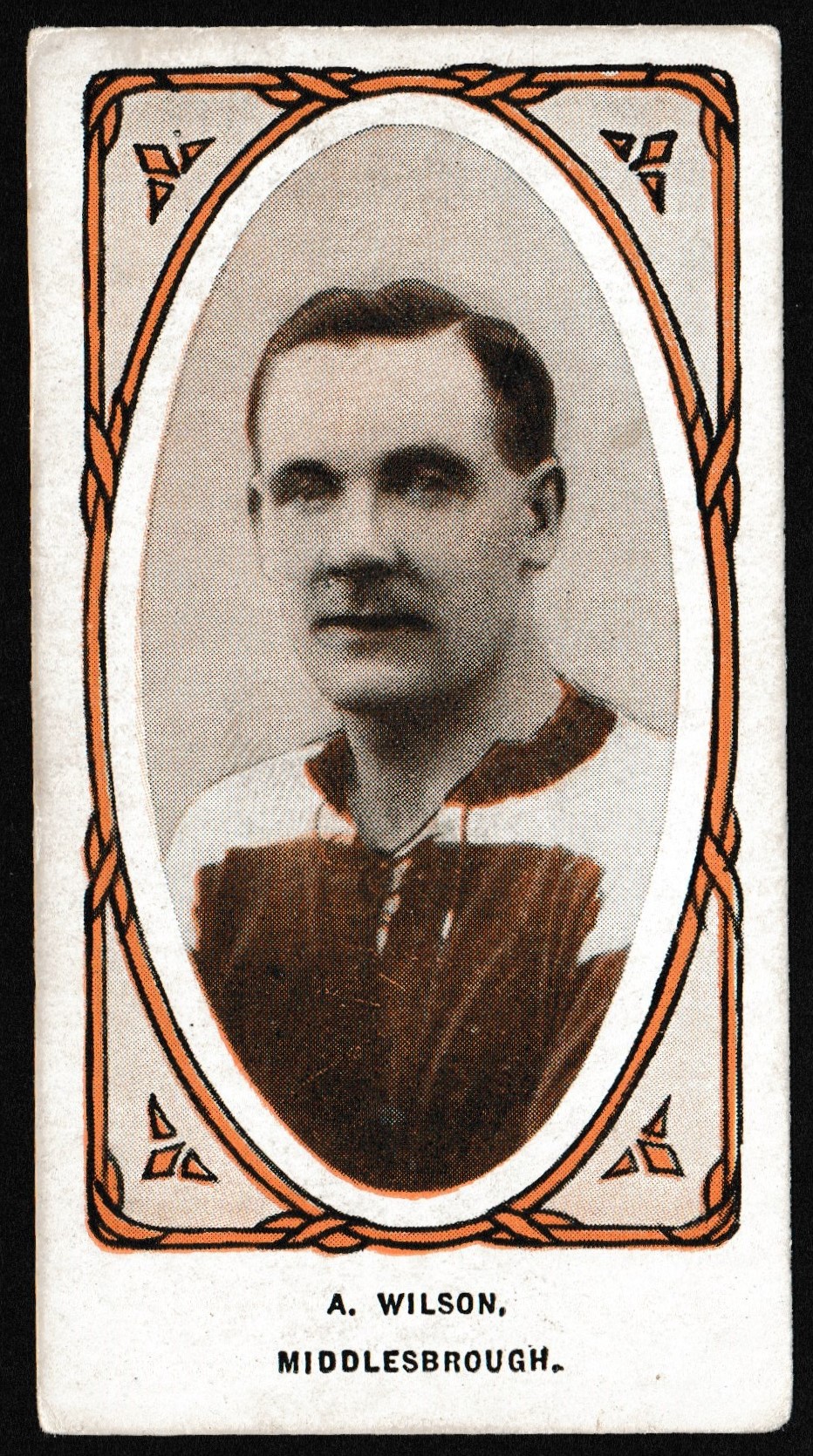 Filshill (John) - 'Footballers' (1922) - A. Wilson (Middlesbrough) Filshill (John) - 'Footballers' (1922) - A. Wilson (Middlesbrough)