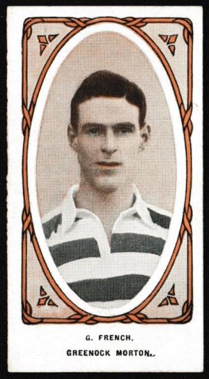 Filshill (John) - 'Footballers' (1922) - G. French (Greenock Morton)