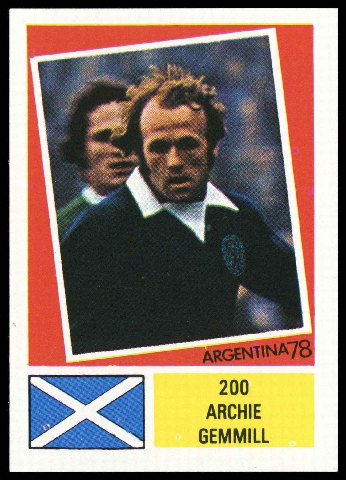 F.K.S. - 'Argentina 78' (1978) - Archie Gemmill (Scotland) F.K.S. - 'Argentina 78' (1978) - Archie Gemmill (Scotland)