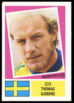 F.K.S. - 'Argentina 78'  #223 Thomas Sjoberg (Sweden) (1978)