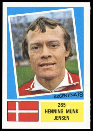 F.K.S. - 'Argentina 78'  #265 Henning Munk Jensen (Denmark) (1978)