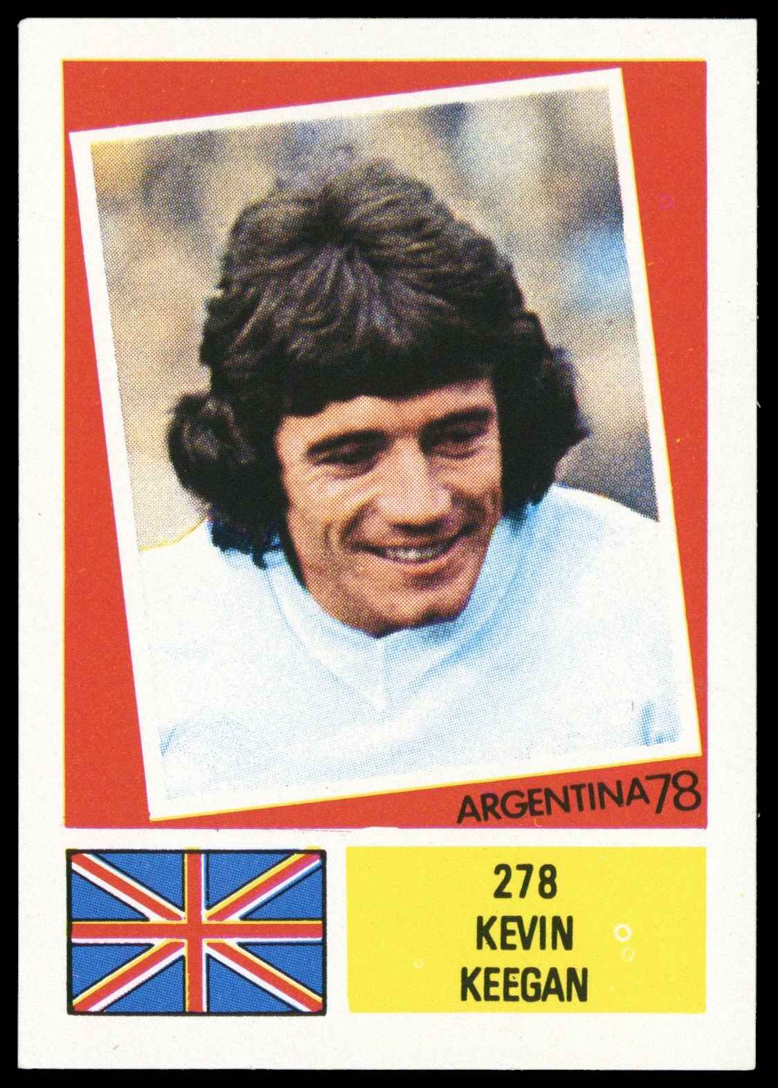F.K.S. - 'Argentina 78' #278 Kevin Keegan (England) (1978) F.K.S. - 'Argentina 78' #278 Kevin Keegan (England) (1978)