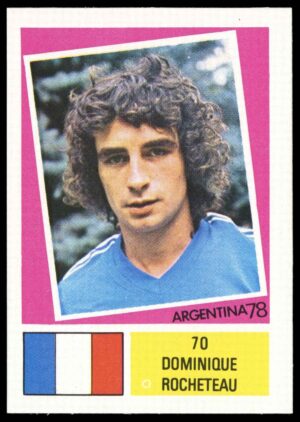 F.K.S. - 'Argentina 78' (1978) - Dominique Rocheteau (France) F.K.S. - 'Argentina 78' (1978) - Dominique Rocheteau (France)
