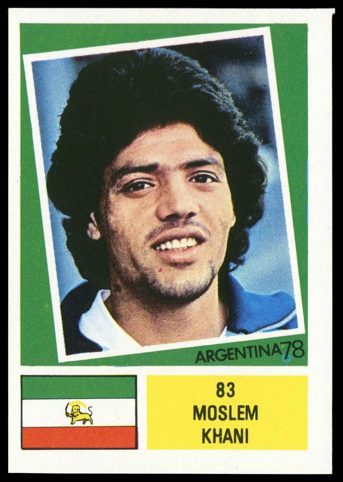 F.K.S. – ‘Argentina 78’ (1978) – Moslem Khani (Iran) – CardHawk