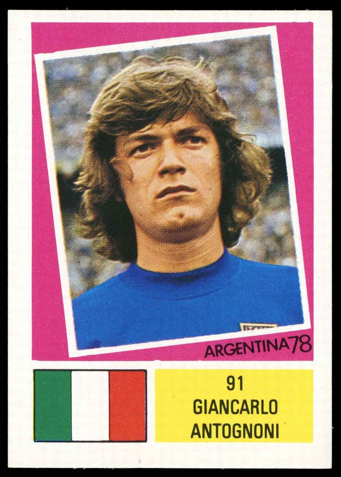 F.K.S. - 'Argentina 78' (1978) - Giancarlo Antognoni (Italy) F.K.S. - 'Argentina 78' (1978) - Giancarlo Antognoni (Italy)