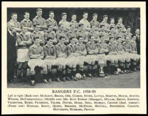 Fleetway - 'Football Teams 1958-59 (Lion)' (1958) - Rangers Fleetway - 'Football Teams 1958-59 (Lion)' (1958) - Rangers