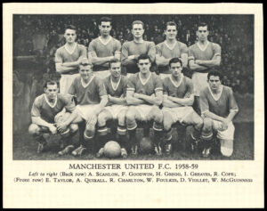 Fleetway - 'Football Teams 1958-59 (Lion)' (1958) - Manchester United