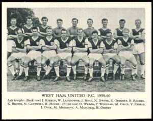 Fleetway - 'Football Teams 1959-60 (Lion)' (1958) - West Ham United