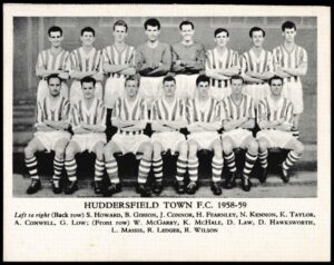 Fleetway - 'Football Teams 1958-59 (Lion)' - Huddersfield Town